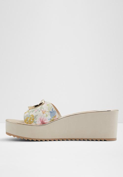 ALDO - Menhaden Flatform - Beige Overflow