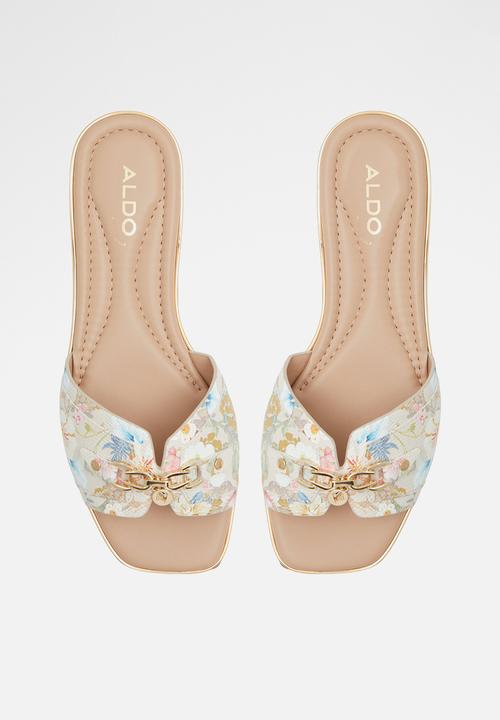 ALDO - Alamassi Slide - Beige Overflow