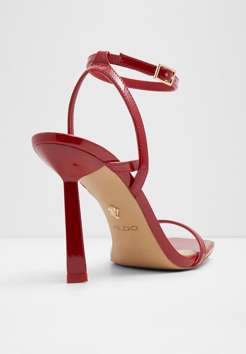 ALDO - Scintilla Ankle Strap Stiletto - Red