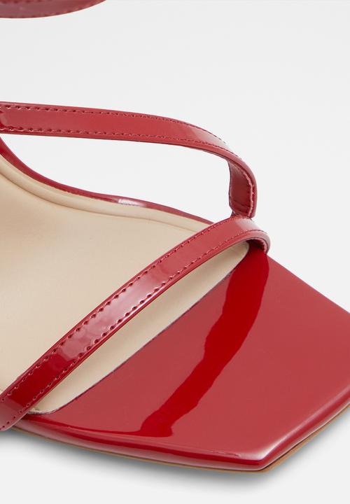 ALDO - Scintilla Ankle Strap Stiletto - Red
