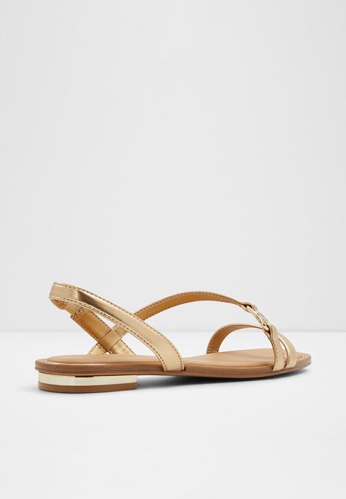 ALDO - Amsale Strappy Slingback Sandal - Gold
