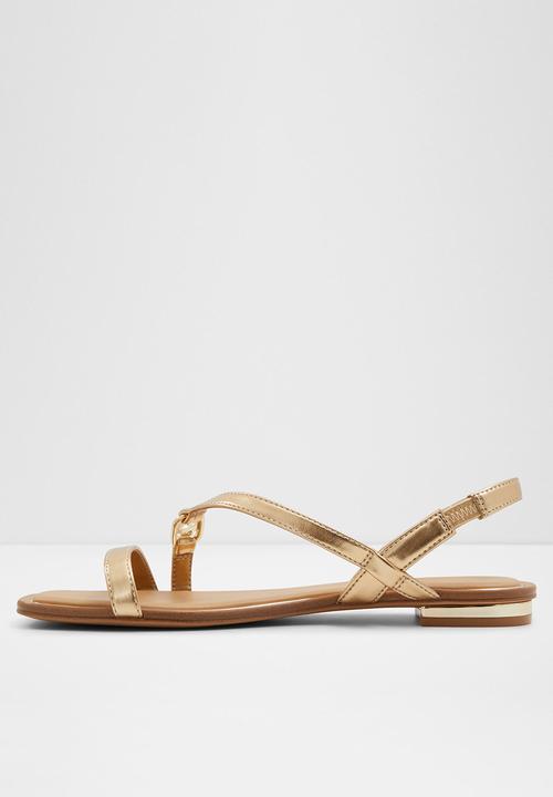ALDO - Amsale Strappy Slingback Sandal - Gold