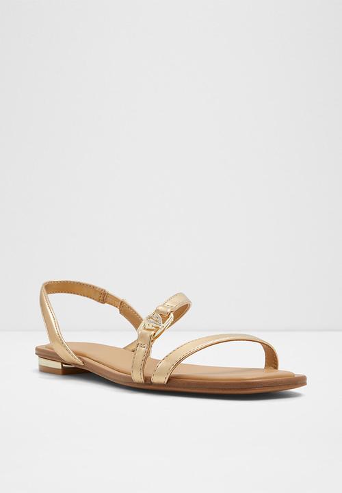 ALDO - Amsale Strappy Slingback Sandal - Gold