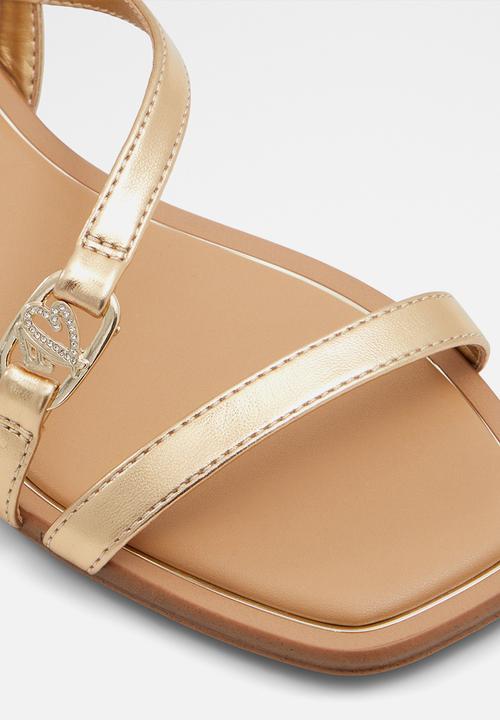 ALDO - Amsale Strappy Slingback Sandal - Gold