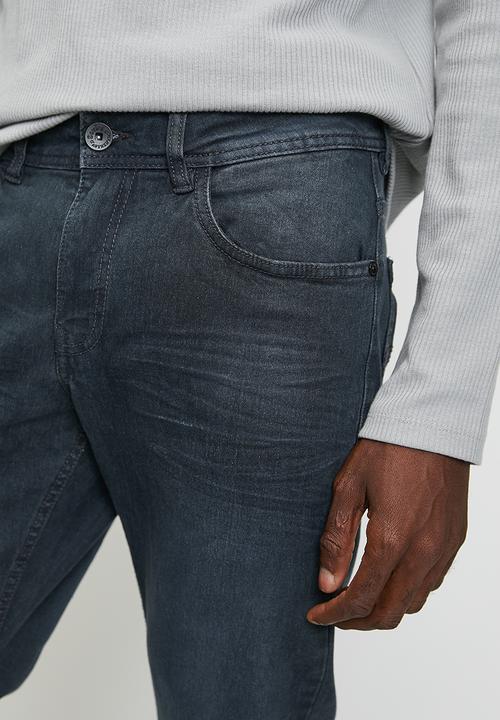 SOVIET - Cormac #9 Slim Leg Denim - Steele