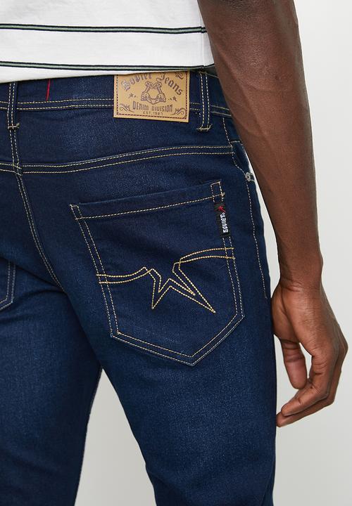 SOVIET - Alcazar #9   Slim Leg Denim - Dark Indigo