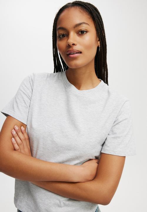 Cotton On - Easy Tee - Grey Marle