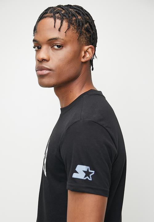 Starter helmet tee - black/white
