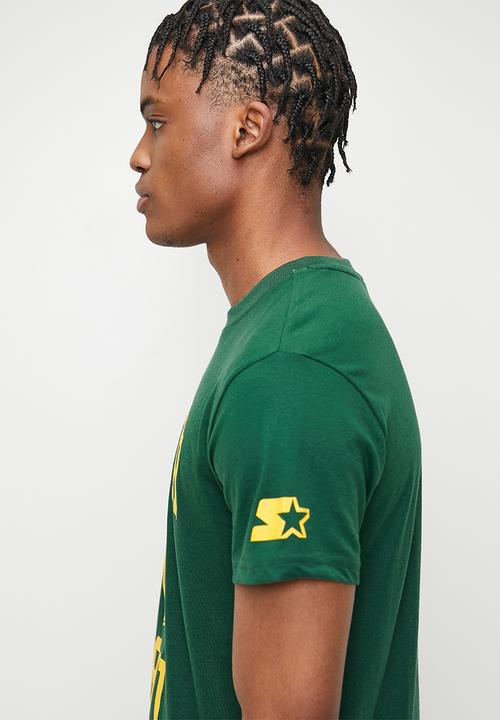 Starter - Starter 1971 tee - green & yellow