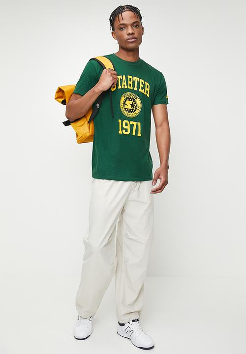 Starter - Starter 1971 tee - green & yellow