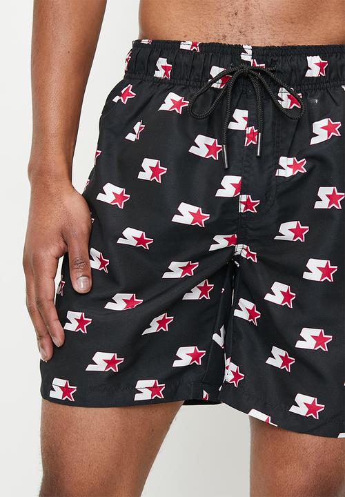 Starter - Starter all over swim shorts - black