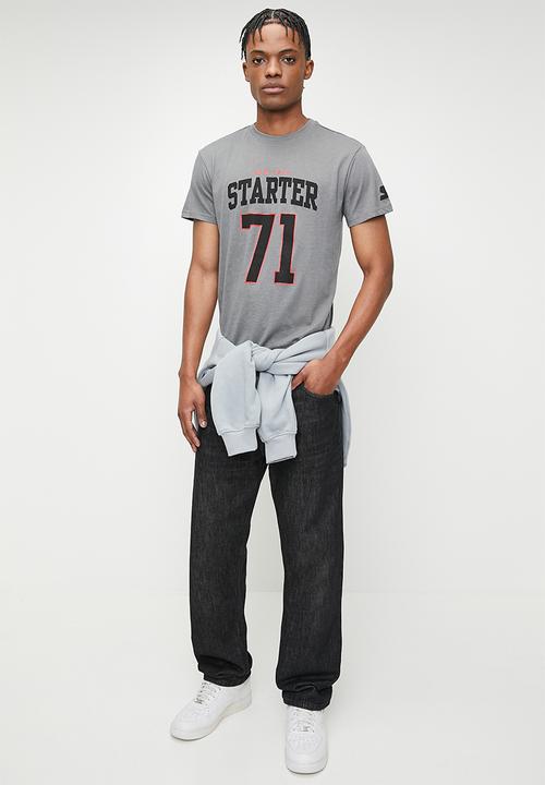 Starter - Starter 71 Tee - Grey/Black
