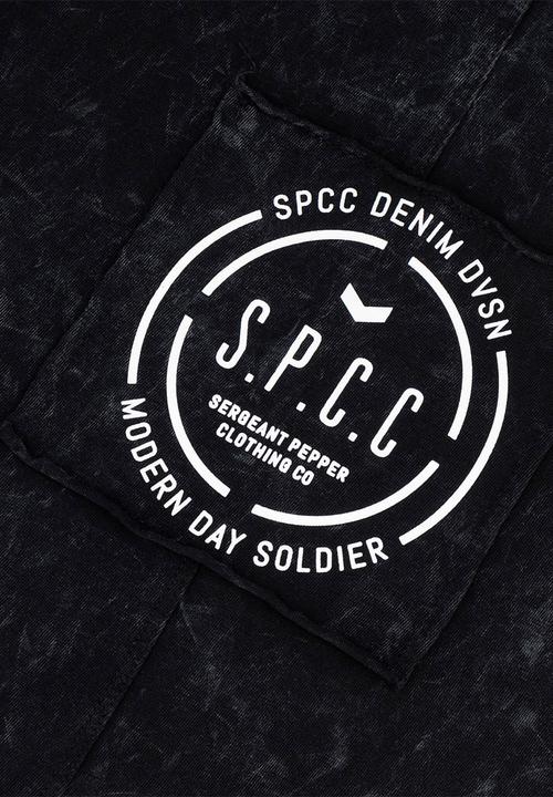 S.P.C.C - Densham Tee - Black