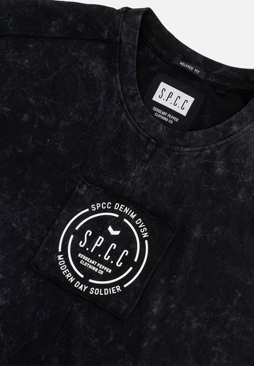 S.P.C.C - Densham Tee - Black