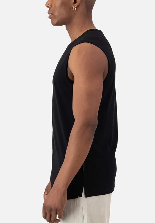 S.P.C.C - Brabin Sleeveless Tee - Black