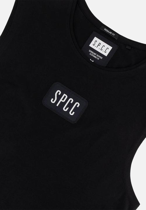 S.P.C.C - Brabin Sleeveless Tee - Black