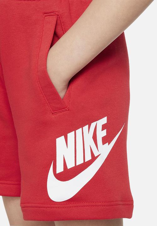 Nike - Nkn n nsw club ft hbr short - university red