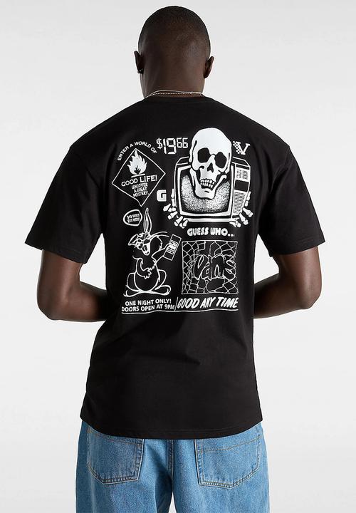 Vans - Crazy eddy short sleeve - black