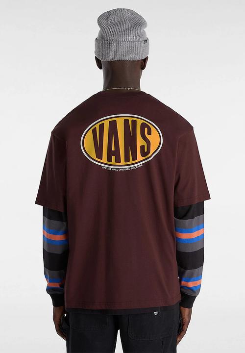 Vans - Spray on short sleeve - brown