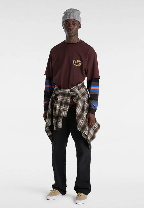 Vans - Spray on short sleeve - brown