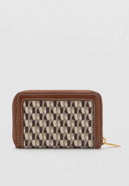 MANGO - Wallet ivan - medium brown