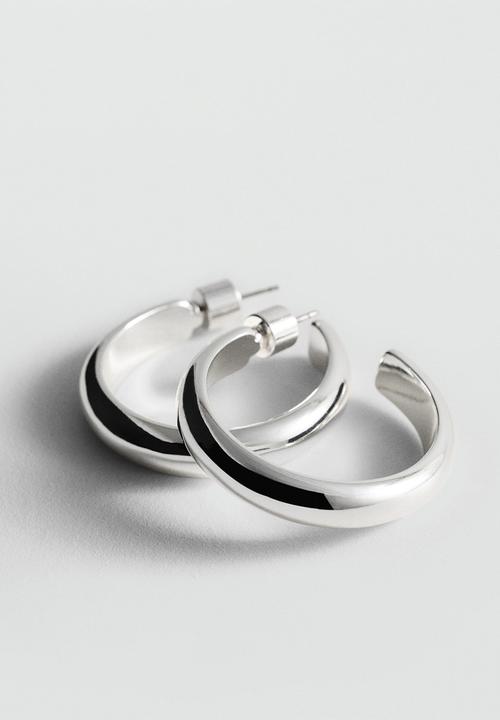 MANGO - Earrings sia - silver