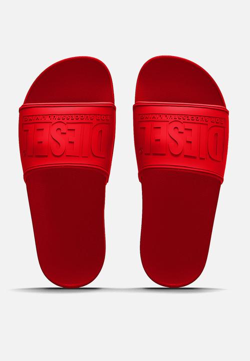 Diesel  - Mayemi SA-Mayemi Cc Sandals - Red/Red