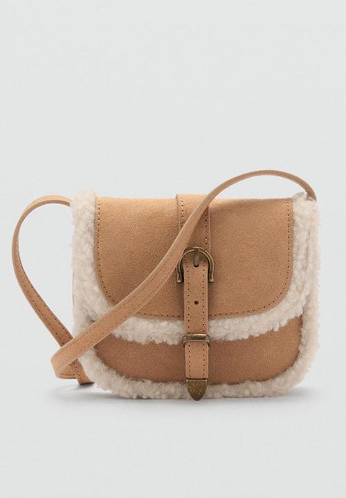 MANGO - Mini bag belty - light/pastel brown