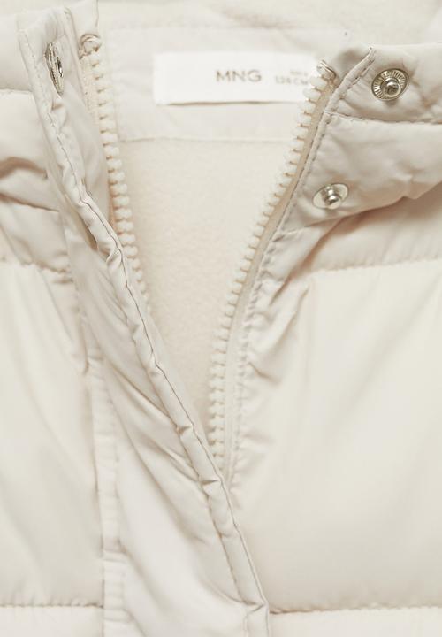 MANGO - Puffer coat anna - natural