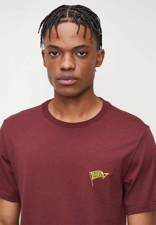 Converse - Retro Flag T-Shirt  - Cherry Daze
