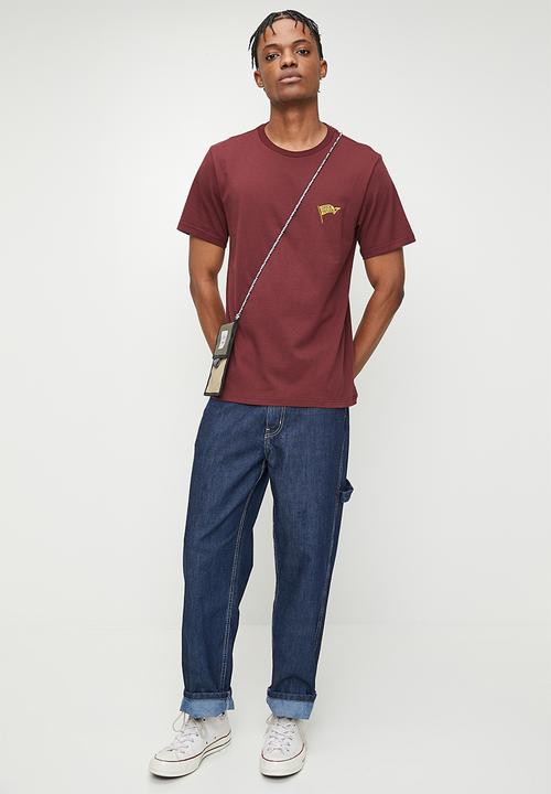 Converse - Retro Flag T-Shirt  - Cherry Daze