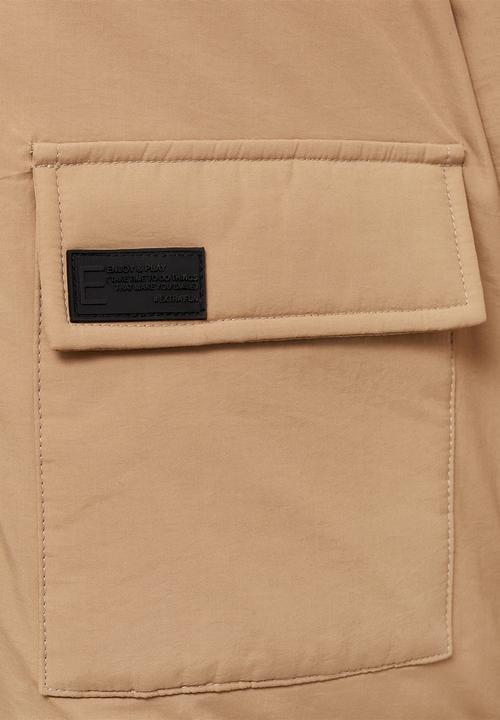 MANGO - Puffer coat charlie - light/pastel brown