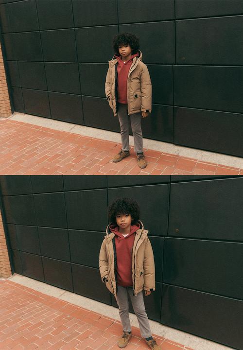 MANGO - Puffer coat charlie - light/pastel brown