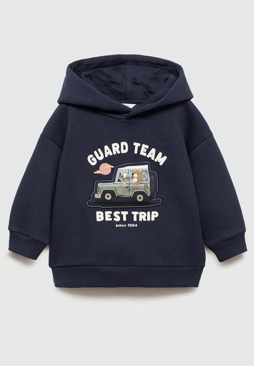 MANGO - Sweatshirt trip - navy