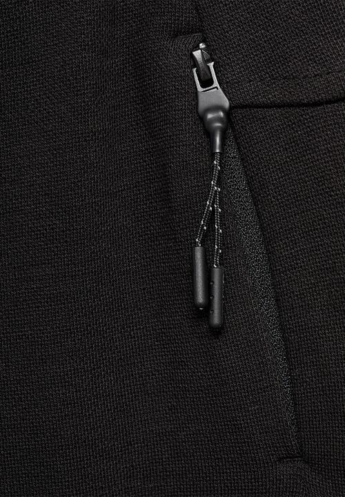MANGO - Joggers zipset - black