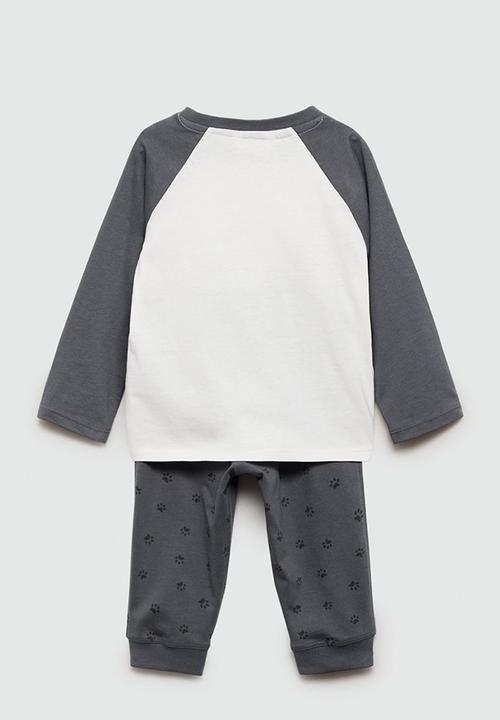 MANGO - Pyjama panda - dark grey