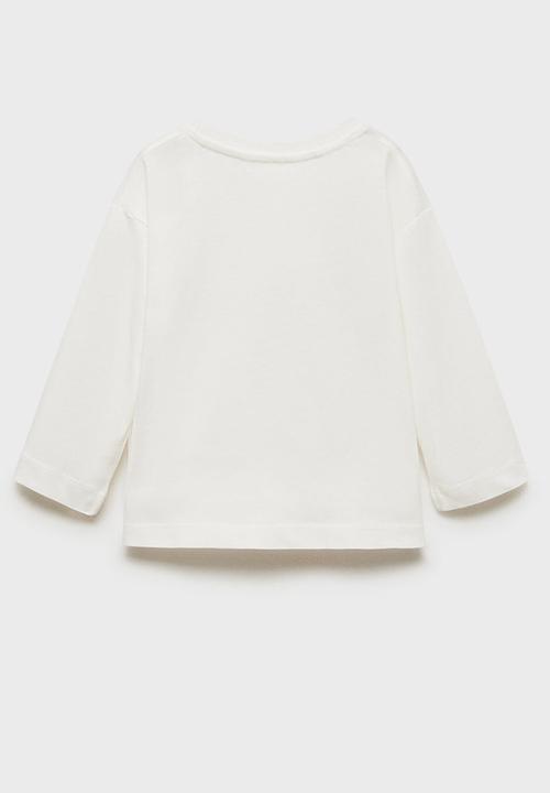 MANGO - T-shirt buddy - white