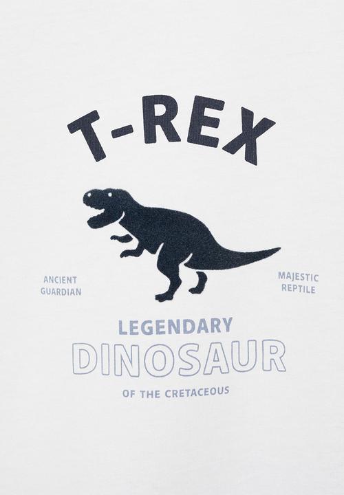MANGO - Pyjama trex - navy & white