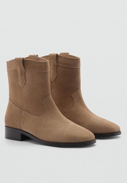 MANGO - Ankle boots aime - medium brown