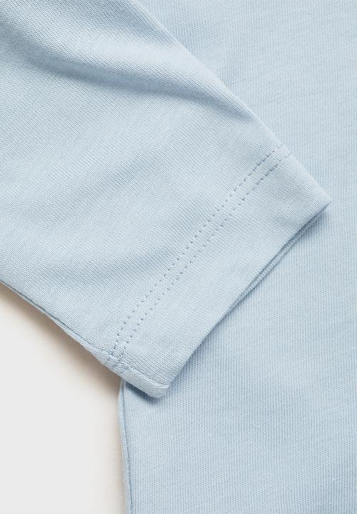 MANGO - T-shirt tractor - light pastel blue