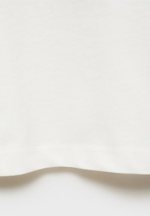 MANGO - T-shirt iglu - white