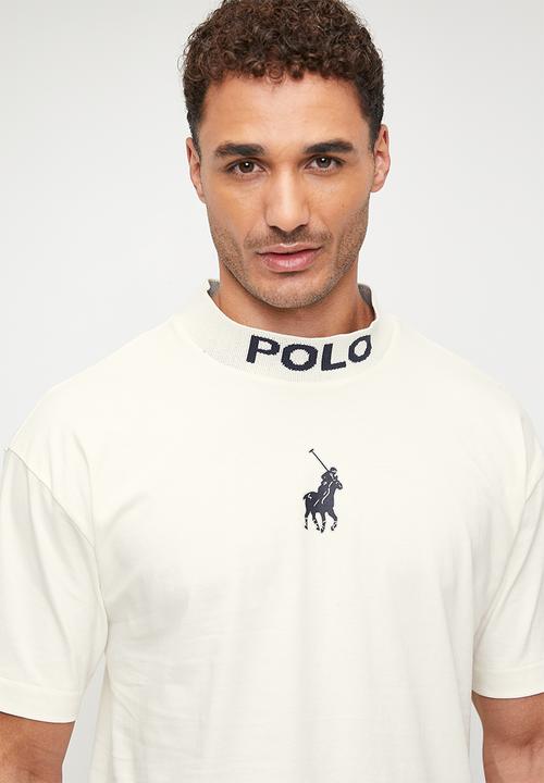 POLO - Jack Sport High Collar Short Sleeve Tee - White