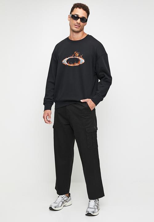 Oakley - Mtl solar rail crew sweatshirt - blackout