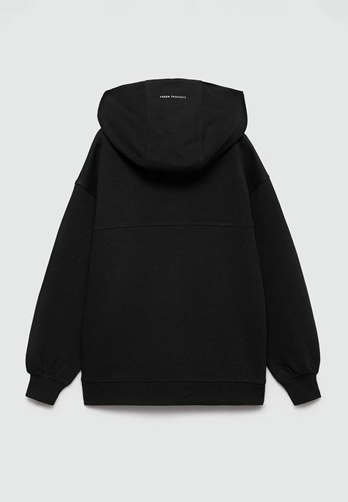 MANGO - Sweatshirt zipset - black