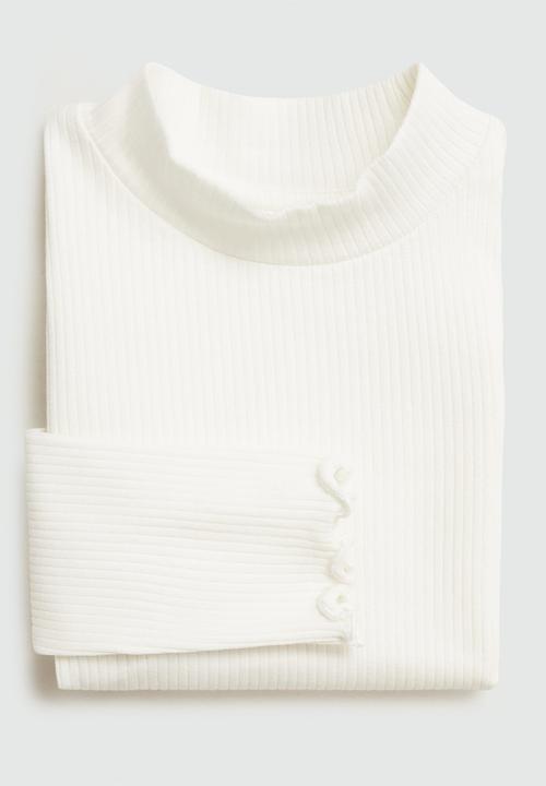 MANGO - T-shirt turbob - natural