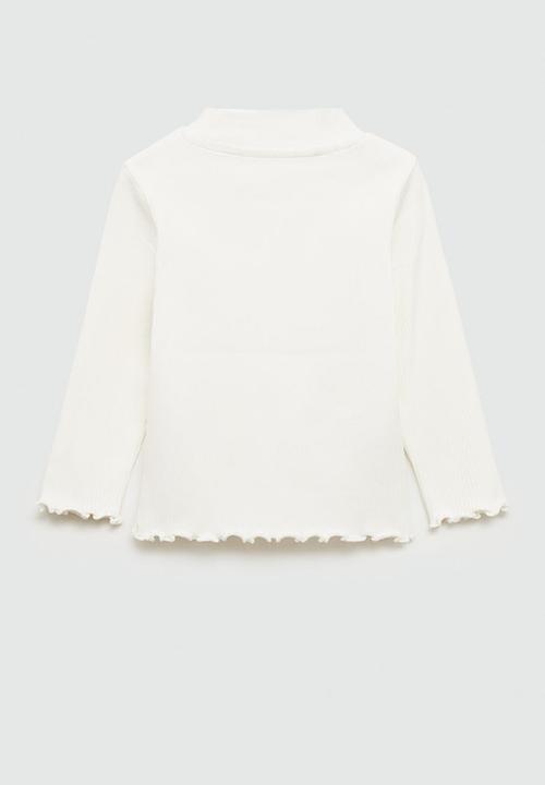 MANGO - T-shirt turbob - natural