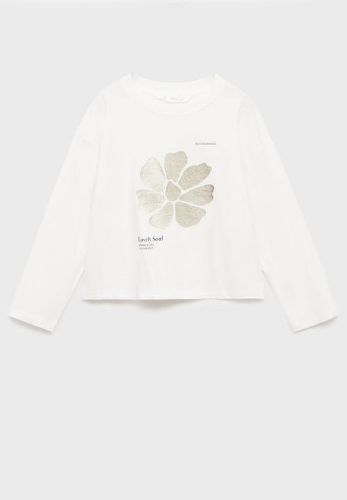 MANGO - T-shirt soul - natural