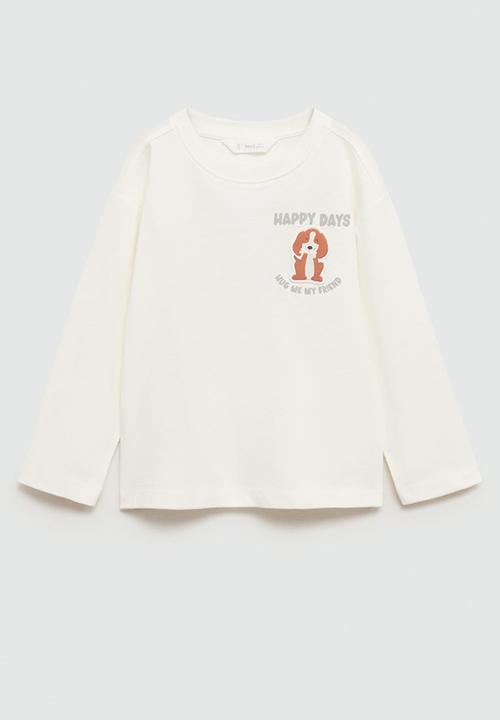 MANGO - T-shirt hug - natural