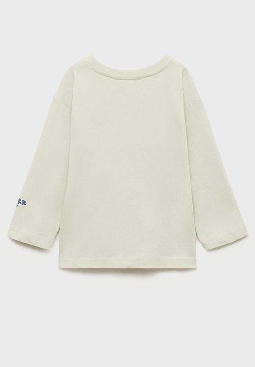 MANGO - T-shirt dinoboy - light/pastel green