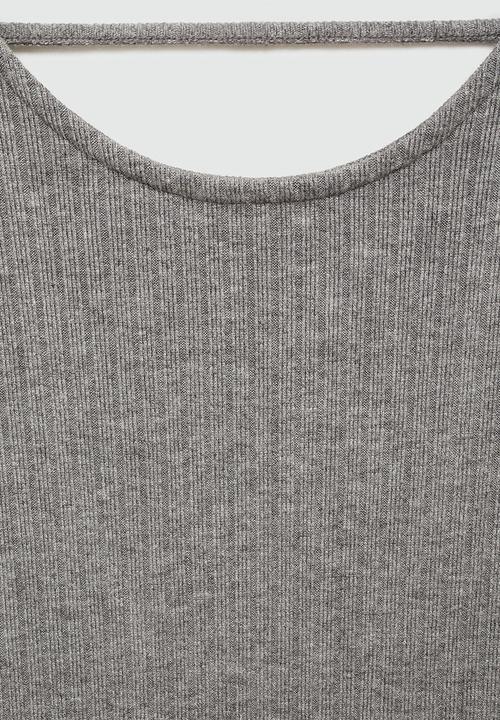 MANGO - Dress bindir - medium grey